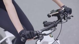 flash sale[MY Delivery]ROCKBROS Bike Phone Holder 360 °   View Universal Bicycle Phone Holder 4.5-7.2inch Mobile Phone Stand Shockproof Motorcycle Bracket