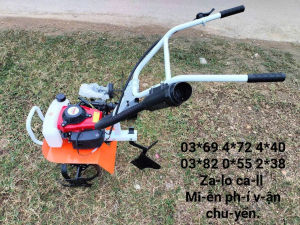 Máy xới đất máy xạc cỏ máy lên luống tạo rãnh chạy xăng 4 thì Yamaha 144F