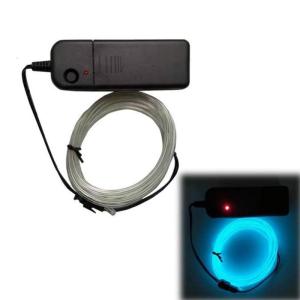Glow EL Wire Cable Cuttable Glowing Rope Light String Light Wire Luminously Car Light Decoration for Party Christmas