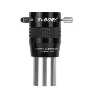 SVBONY SV216 Kính viễn vọng thiên văn Bộ chuyển đổi kính viễn vọng Gương kính lúp 125 "Ống kính Barlow 4 phần tử cho Kính viễn vọng và Chụp ảnh Hình ảnh Hành tinh