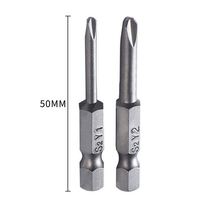 【WorthBuy】 YShaped Screwdriver Bit 1/4'' Hex Shank TriWing