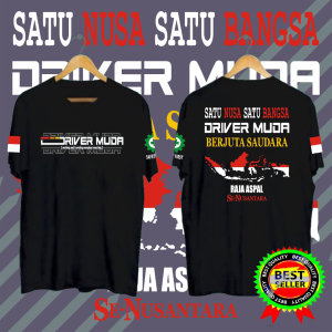 KAOS TSHIRT BAJU DISTRO DRIVER MUDA BERJUTA SAUDARA