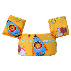 Kids Safety Swim Training Floating Pool Float Baby Float Cartoon Arm Sleeve Life Jacket Swimsuit Foam Swimming Ring Puddle Jumper