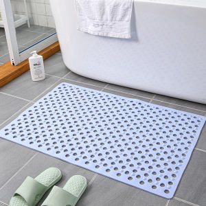 UUOY Non Slip Bath Mat Pad PVC Hollow Out Massage Bathroom Mat Waterproof Anti-Bacterial Gripping Mildew 36x69CM
