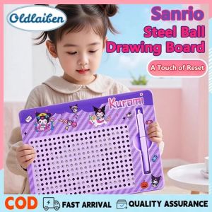 Oldlaiben Kuromi Magnetic Drawing Board Educantional Toys for Kid Sanrio Large DIY Magnetic Writing Board Gift