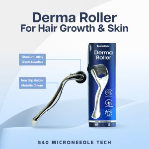 Derma Roller Micro Titanium Needle 0.5mm | Hair Growth Skincare