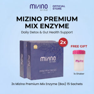 buy 3 free 1 Mizino|Premium Mix Enzyme Blueberry Gut Care Drink Probiotic Fiber Constipation Bloating【15s/】日本肠道益生菌调理便秘胀气酵素王 Authentic Product