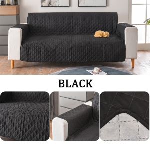 Anti-skid Pet Sofa Cushion Simple Modern Plush Sofa Cover Cushion Cover Dustproof Sofa Armchair Protector