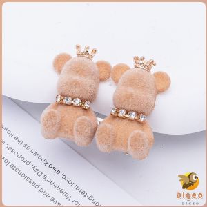 Digeo Little Bear Waist Buckle For Women Skirt Jeans Adjustable Waist Clip Waist-narrowing Buttons/Pins