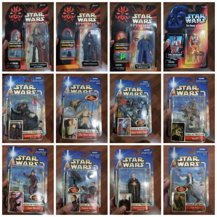 Star Wars 3.75 inches 1:18 scale Mint on Card Action Figure INVENTORY ...