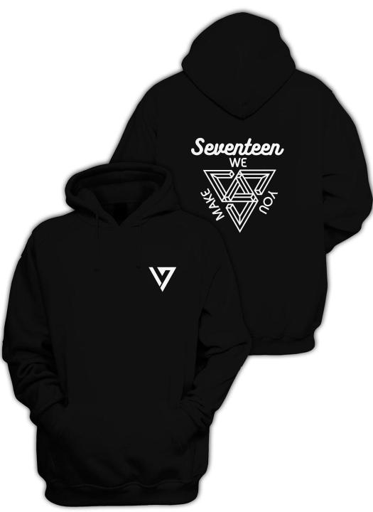Seventeen Hoodie Jacket We Make You Pull Over Hoodie For Plus Size