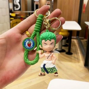 Gantungan Kunci One Piece Keychain Karakter Kartun Luffy One Piece