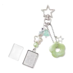 Charming Starry Floral Bead Phone Lanyard Phone Chain Charm Ideal for Personalizing Your Device with Artistic Flair