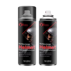 300ML Helmet Disinfecting Foam Topi Keledar Pembersihan Buih Cuci Helmet Foam Cleaner Helmet Cleaning Disinfection Spray