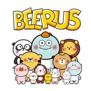 KIDDMEE Kids Wired Headset Cute Anime Character Design BEERUS Over-Ear Headphones Foldable 3.5mm Jack