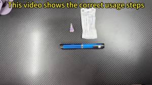 V3 Reusable Peptide Pen Metal Injection Pen Adjustable Dose 3ml Cartridge Subcutaneous Injector Aesthetic Durable