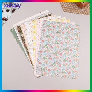 xuhaiy 1:12สติกเกอร์ตุ๊กตาขนาดเล็กพื้นหลังวอลล์เปเปอร์ที่มีสีสัน DIY อุปกรณ์เสริม