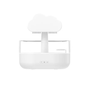 Rain Cloud Night Light Humidifier With Raining Water Drop Sound And 7 Color Led Light Essential Oil Diffuser Aromatherap