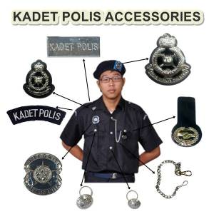 Kadet Polis Accessories Set or Aksesori Kadet Polis