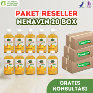 PROMO NENAVIN 20 BOTOL | Nenavin cuka nanas murni untuk menurunkan kadar gula darah obat diabetes