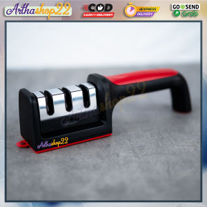 Pengasah Pisau 3in1 M-598 asahan pisau genggam 3 grit