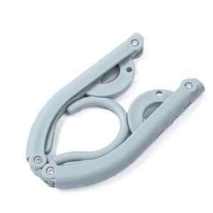 WB 1pc/6pcs/12pcs Foldable Hanger Clothes Space Saving Magic Folding Travel Hanger