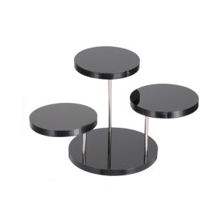 HENLI Elegant Vintage Transparent For Women Acrylic Bracelets Rings Show Case Jewelry Display Stand Korean Jewelry Racks Jewelry Packaging Holder