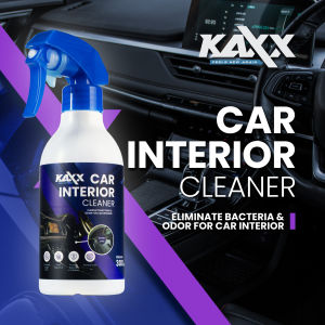 KAXX Car Interior Cleaner 300ml | Removes Stains & Odor | Anti-Bacteria Fresh Finish Residue-Free