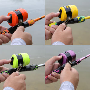 Sougayilang Beginner Fishing Set Childrens Fishing Rod Full Kits With Telescopic Fishing Rod And Spinning Reel Baits Hooks Travel Pole Set