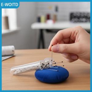 【E-WOITD】 100pcs Stainless Steel Insect Pins Set Entomology Lab Biology Classroom Durable Specimen Mounting Tools