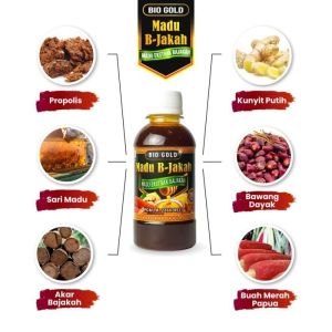 Madu Bajakah B-Jakah Bio Gold Biogold Menyehatkan Pencernaan 280 Gr
