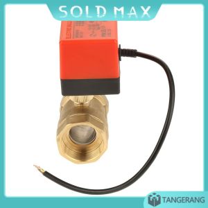 Flow Control Motorized Electrical Ball Valve Dn20 1 3/4 Inch 2 Way 220v