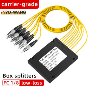 1x2/1x4/1x8 SC/FC Tapered Fiber Optic Splitter Splicing Optical Splitter Fiber to the Home (FTTH) Cold Connector SC Type