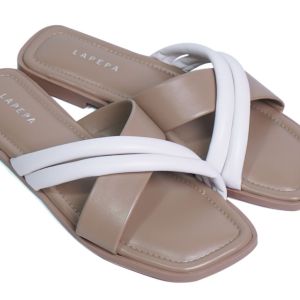 Lapepa Hanna Sandal Selop Wanita Model Silang Sendal Slop Kasual Casual Cantik