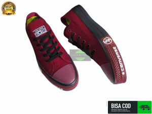 Sepatu Sneakers Pria Convers70 CT Abu Abu  Sepatu Convers Logo Allstar Chuck Taylor All Star Terbaru