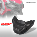 MOKOTO ADV 160 FRONT BEAK GRANISH COVER LOW WINGLET CAP CARBON / MATTE BLACK / FORGED FOR HONDA ADV 160 MOTORCYCLE. 