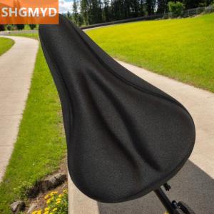 [COD] SHGMYD 1 Piece Sponge Foam Comfortable Saddles Mat Bicycle Soft 3D Padded MTB Bike Saddle Seat Cover Cushion Bicycle Seat Protective Cover