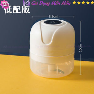 SKU08 - Máy Xay Mini Tỏi Ớt Cầm Tay 250ml Máy Xay Thực Phẩm Rau Củ Sử Dụng Cổng Sạc USB -Gia Dụng Mẫn Mẫn