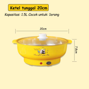 Penanak nasi 2 Tingkat Elektrik Multifungsi / Warmer Steamer Cooker 20cm/22cm