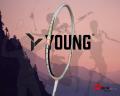 YOUNG TURNING POINT 23 White Orange (Speed & Smash) (Free string & strung) Badminton Racket. 