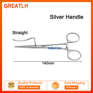 GREATLH Pet Sterilization Forceps Ovary Ligation Fixed Pliers for Cat Dog Orthopedic Surgical Sterilization Tool Autoclavable