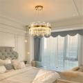 Modern for Living Room ceiling Chandelier Lamp Dining Light Bedroom Lights 3 Color Lamps with Remote. 