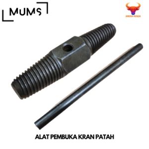 Alat Pembuka Kran Patah Dalam Pipa 1/2"-3/4" Broken Pipe Extractor Ori