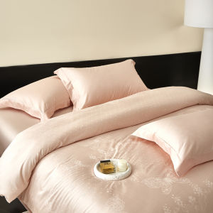 HAVN bed sheet set 4 in 1 bedding 65%tencel lyocell+35%cotton fiber (QUEENKING)quilt cover pillowcase soft cooling