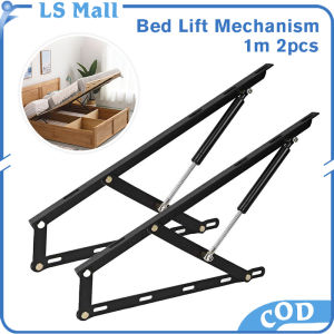 1 meter Bed Lift Mechanism Gas Spring Strut Support Hinge Bed Sofa Storage Space Saving