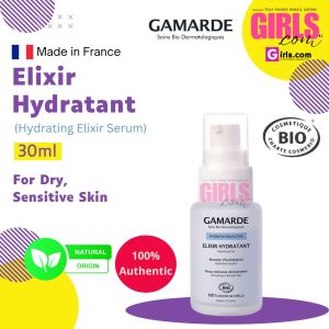 Girls.com Gamarde France Organic Hydratation Active Hydrating Elixir Serum 30ml For Dry Sensitive Skin  Elixir Hydratant