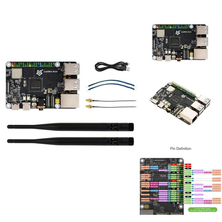 【Latest model】Luckfox Aura Linux Development Board Based on RV1126B, 3 ...
