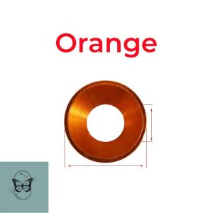 HCdailyToolsMix Colorful Aluminum Flat Washer M2 M2.5 M3 M4 M5 M6 M8 Anodized Aluminum Countersunk Head Washer Gasket For Screws Bolts