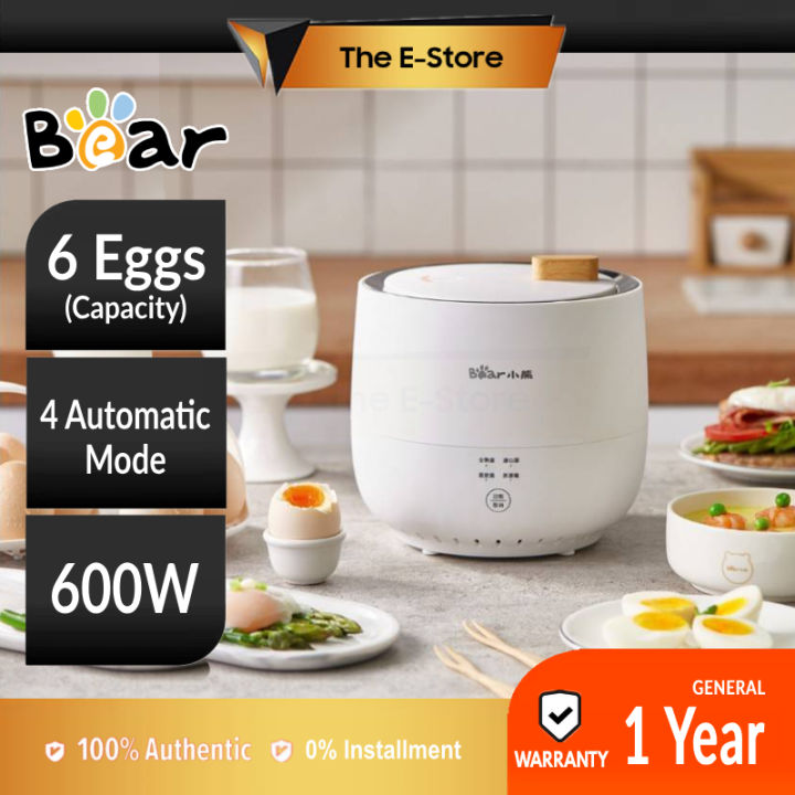 Bear 小熊 Electric Egg Boiler with 4 Mode (6 Eggs) BEBW06 Khind SE70A (Egg Boiler Egg Maker