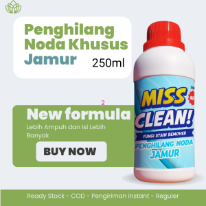 Penghilang Noda Jamur Bintik Hitam Pada Pakaian